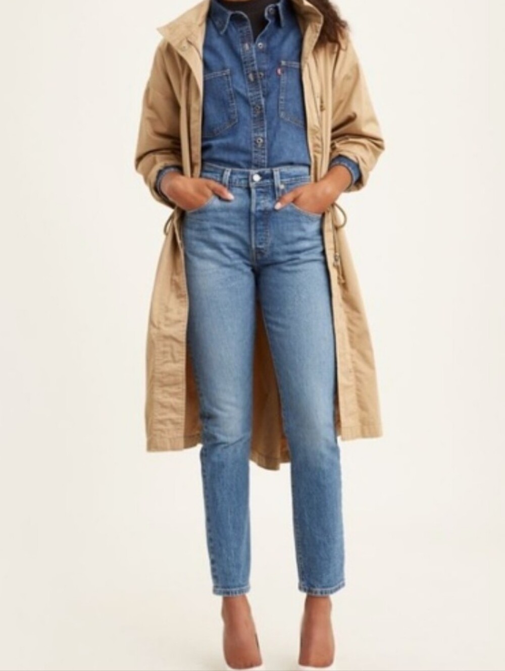 Levi's 501 Skinny 25 X 30 Light Blue